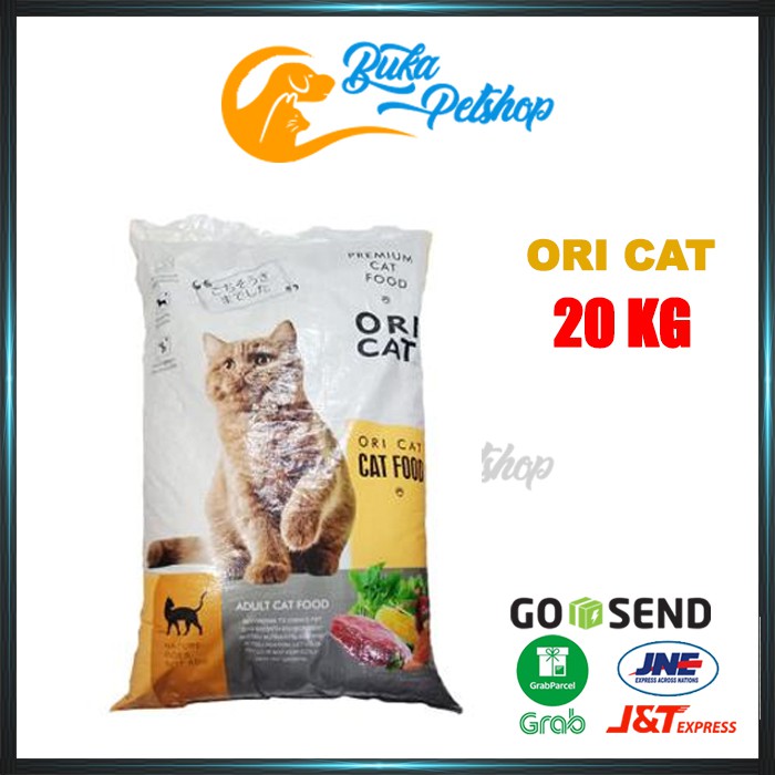 ORI Cat 20kg Makanan Kucing Murah GOJEK - GRAB