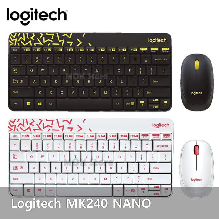 Logitech Keyboard MK240 Nano Wireless