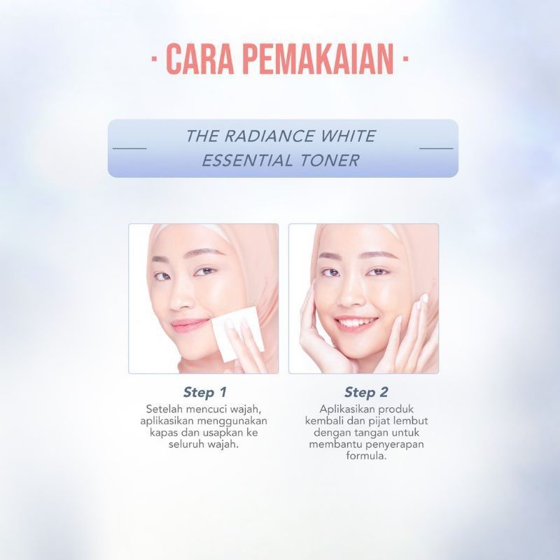 Kosmetik You The Radiance White Essential Toner / Toner Wajah 100 g