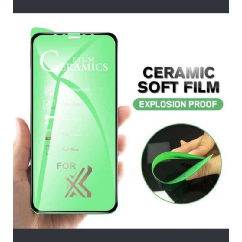 TEMPERGLASS FULL CERAMIC OPPO F9 TERMURAH