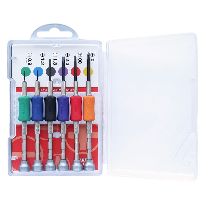 Obeng Presisi - Precision Screwdriver Set - Vessel No.TD-56