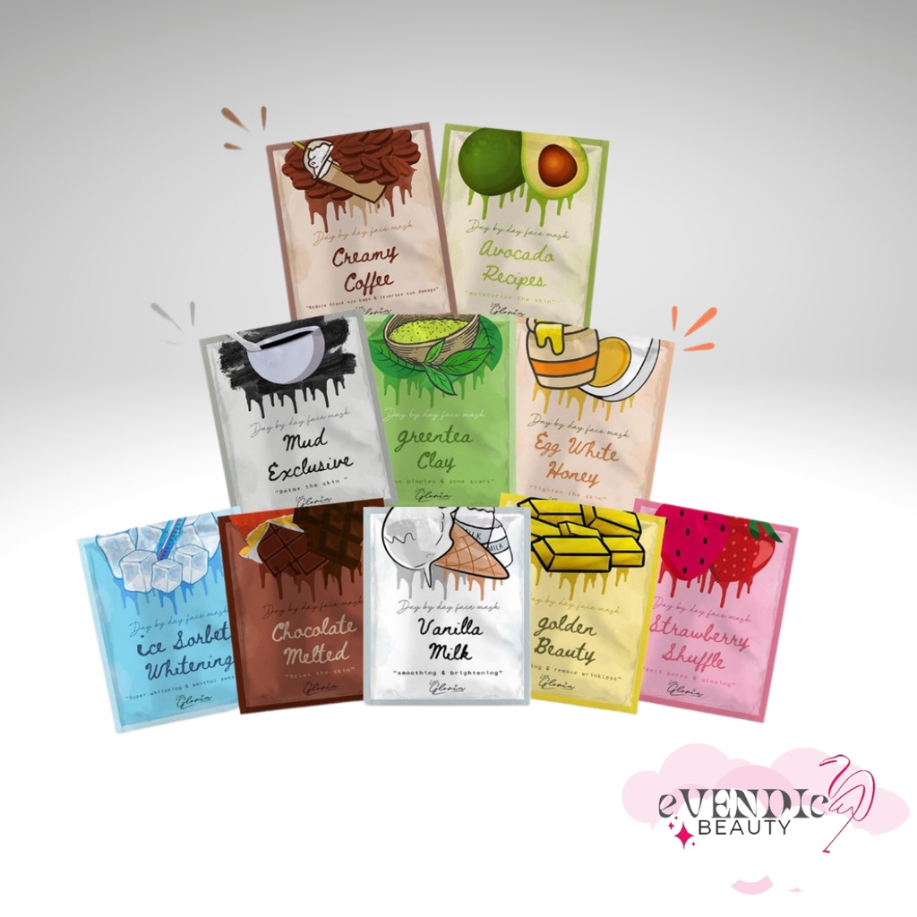 MASKER LEA BUBUK BY LEA GLORIA 20GRAM BPOM/ 10GRAM TRAVEL SIZE