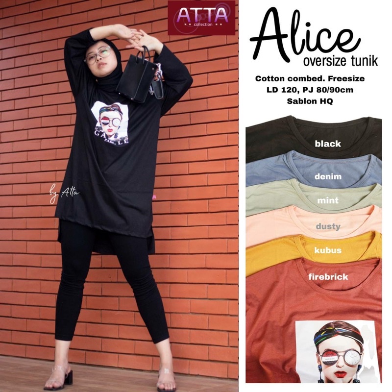 tunik kaos super JUMBO LD 110-130 tunik jumbo kaos kekinian