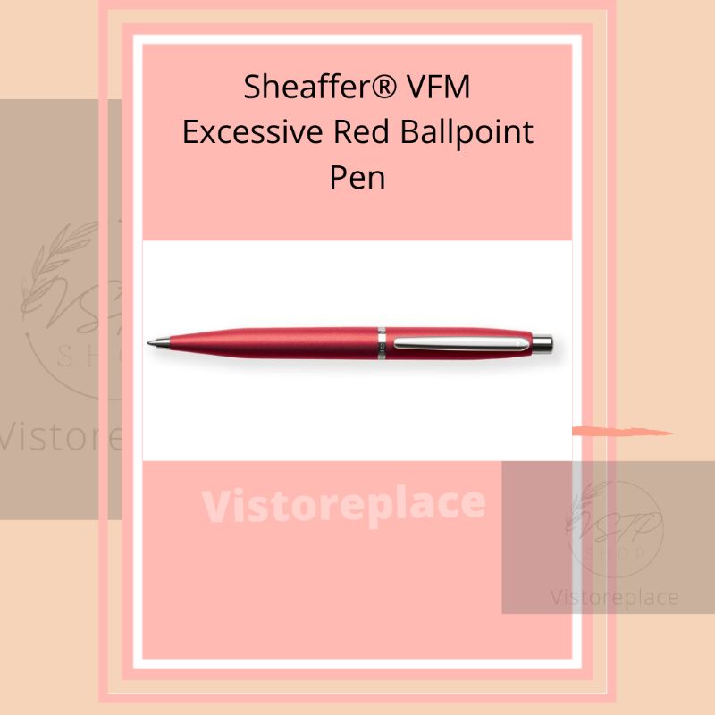 

Sheaffer® VFM Excessive Red Ballpoint Pen