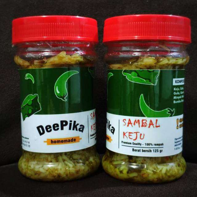 

Sambal Keju DeePika 125 gram