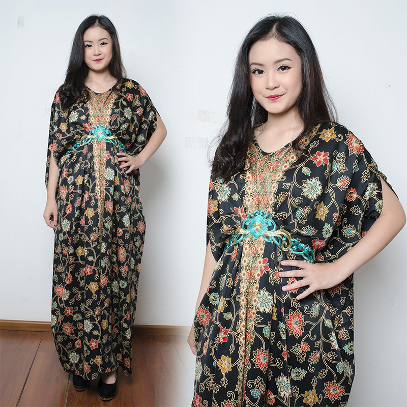 SB Collection Dress Maxi Aisha Longdress Kaftan Gamis Jumbo Batik Wanita