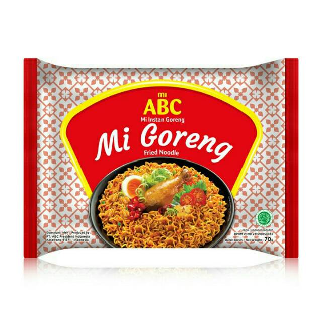

ABC Fried Mi Goreng 70 gr