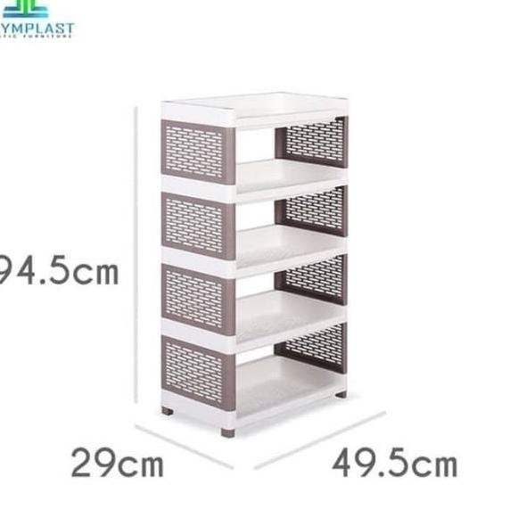 M U R A H Rak susun portable serba guna plastik dapur 