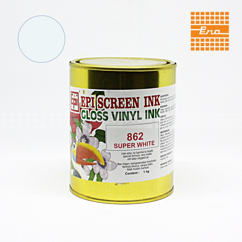 

TINTA MINYAK GLOSS VINYL 862 SUPER WHITE