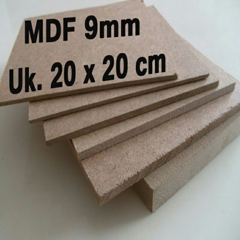 

Papan MDF 9mm 20x20