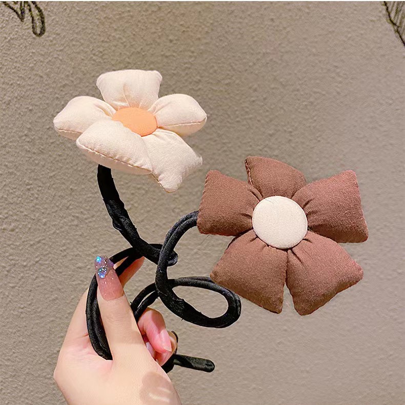 (COD)Jepit Anak Motif Bunga Besar Model Korea Import