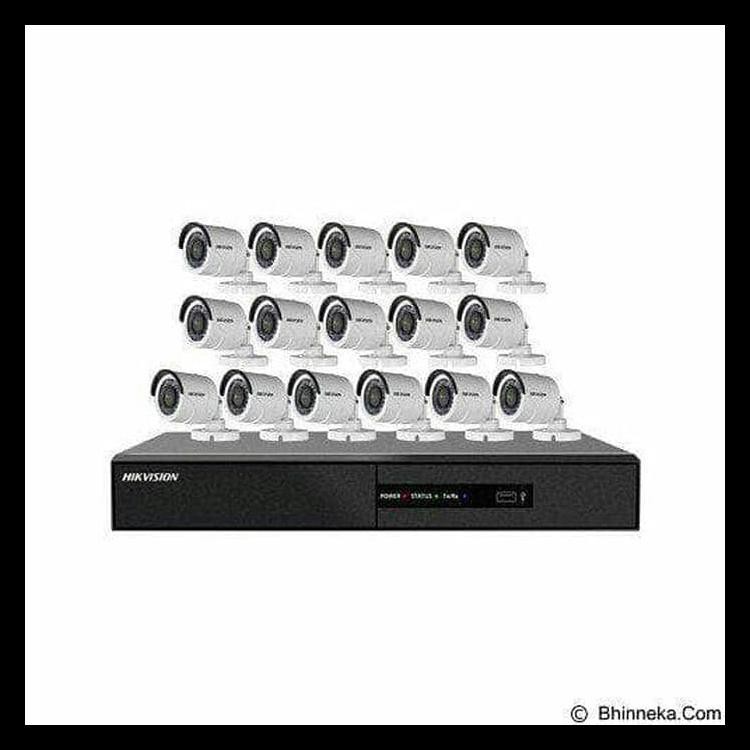 Berkualitas Paket Cctv Hikvision 16 Channel 14 Outdoor Best Seller