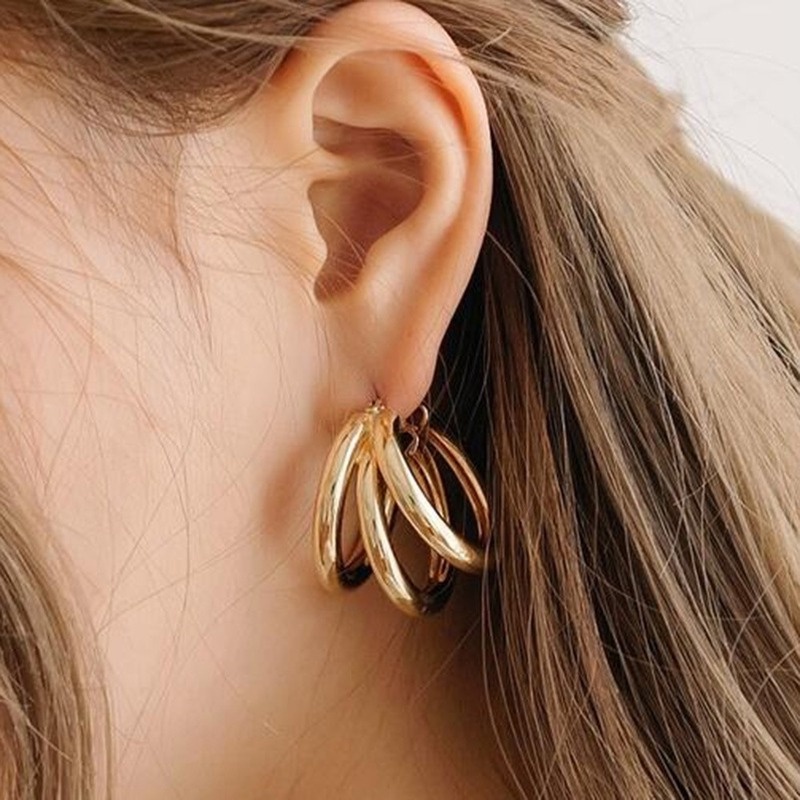 New Design High Quality Fashion Round Earrings For Summer