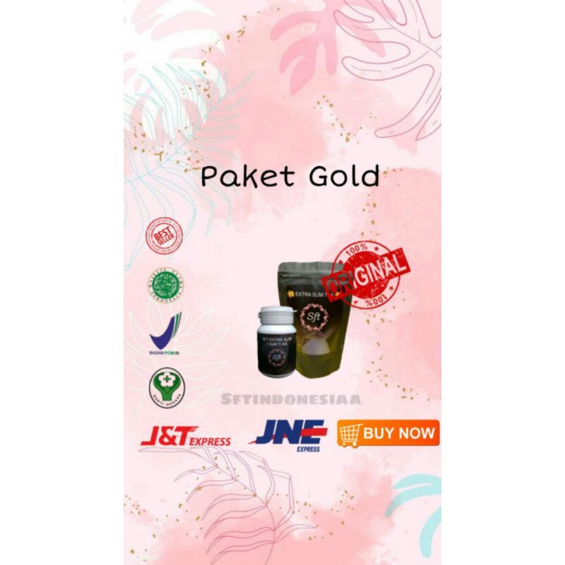 PELANGSING SFT EXTRA SLIM ORIGINAL PAKET GOLD
