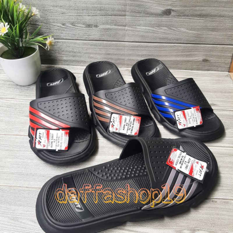 Sandal Pria Slide jumbo ATT ADN 1007/Sandal slop Pria Uk 40-43