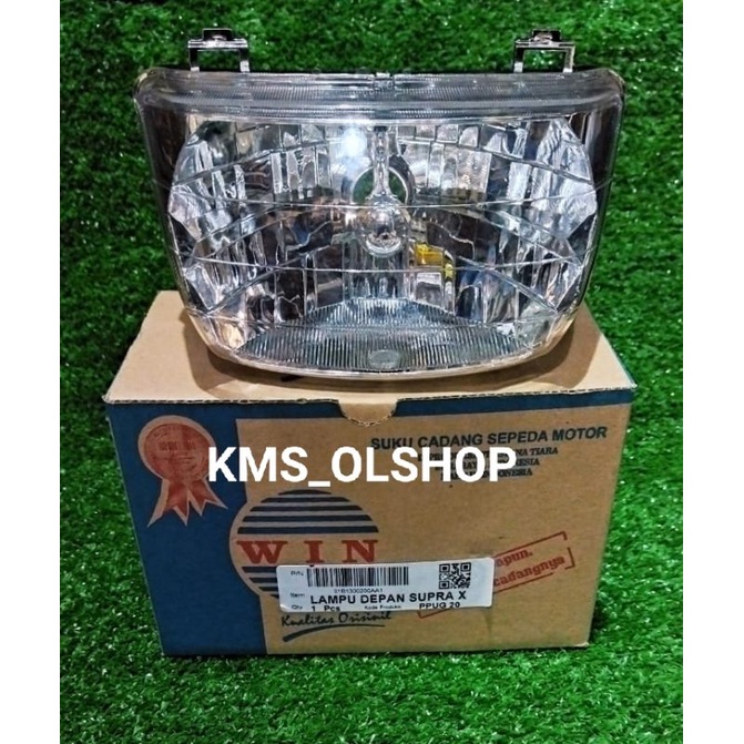 Lampu Depan Supra X Lama / Reflector Supra X Lama / Head Lamp Supra X Lama merk Win