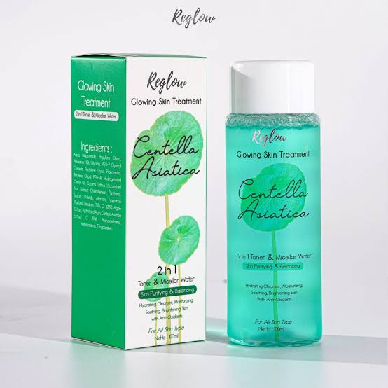 Reglow Skincare Original Bpom Paket Skincare Reglow dr Shindy Putri Glowing Skin Treatment-Toner+Gift