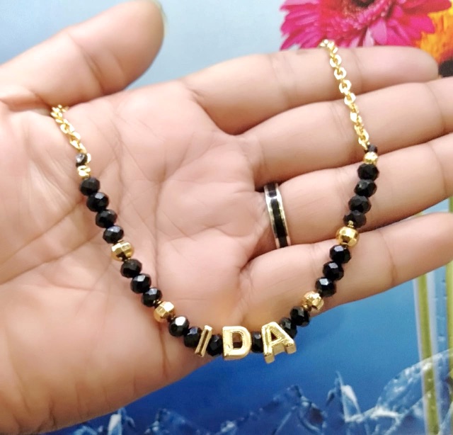 Kalung nama // kalung huruf // kalung inisial// kalung abjad//kalung alphabet//perhiasan //kalung