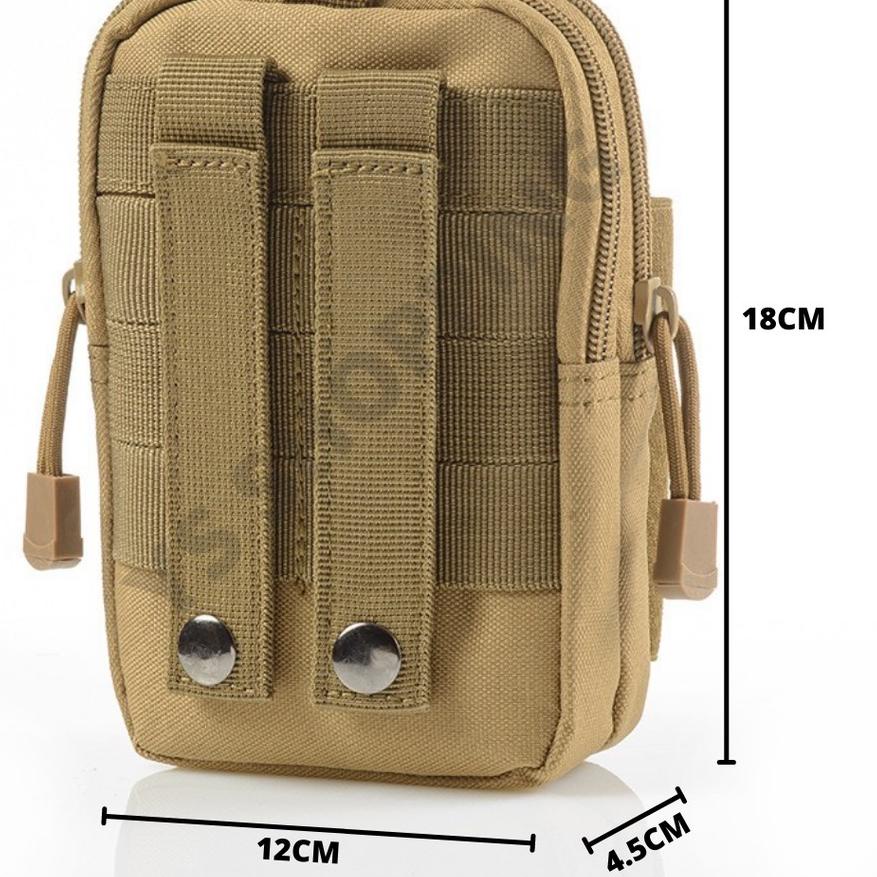 ♥ TAS PINGGANG PRIA ARMY outdoor/ tas hp / tas tactical / tas army TAS PINGGANG HP ➲