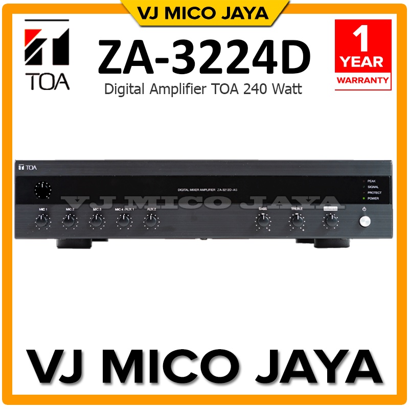 TOA ZA-3224D Amplifier TOA 240 Watt