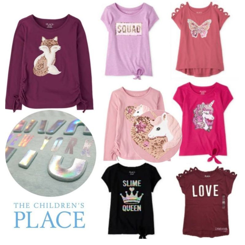 restock!!! place Tshirt girls, 4-16th