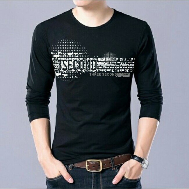 ATASAN BAJU KAOS LENGAN PANJANG PRIA COWOK ERIK FASHION KEKINIAN TRENDI