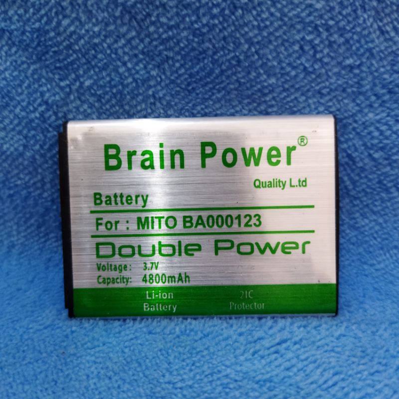 baterai batre Mito BA000123 double power