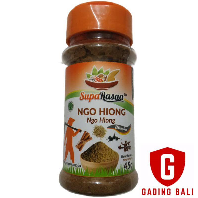 

Bumbu Ngohiong bubuk botol suparasa kemasan 45gr