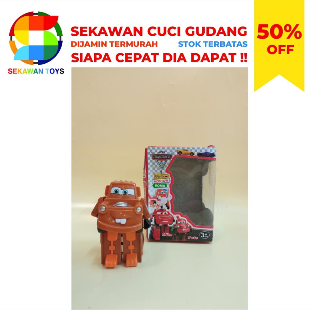 Mainan Robot/Transformer Mike Sekawan Sale 19