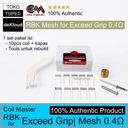 Coil Master RBK for EXCEED GRIP EX-M Mesh 0.4Ω | Rebuild Kit 0.4 ohm 0,4