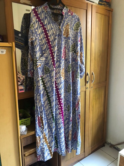 Gamis Batik Klok Azzahra
