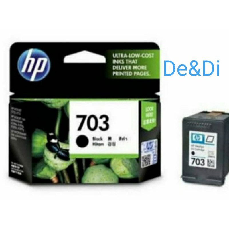 Tinta Printer HP 703 Black / Hitam