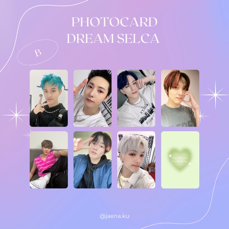 [NCT DREAM] PHOTOCARD NCT DREAM SELCA #2 ‼️BACA DESKRIPSI‼️