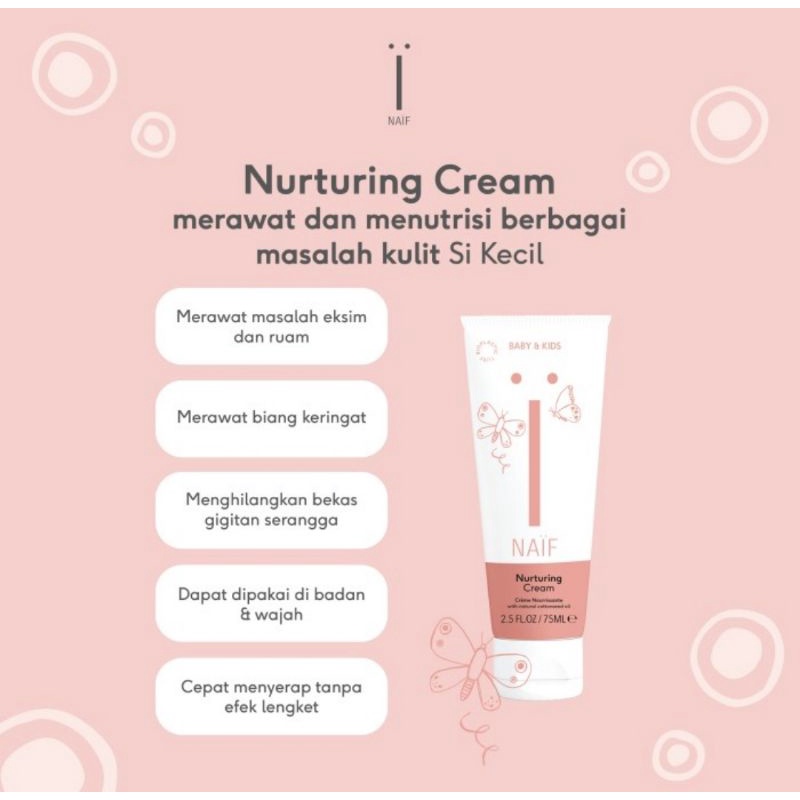 Naif Baby Nurturing Cream 75 ml