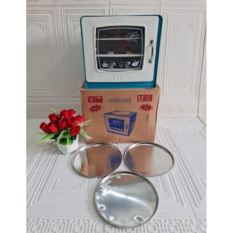 OVEN TANGKRING FLIPER 38CM/OVEN WARNA FREE 3 LOYANG