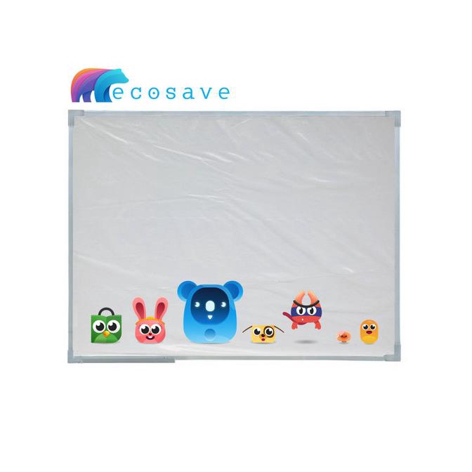 

---Terbartu--- ( 2 pcs ) Whiteboard 120x120 - Termasuk Ongkir