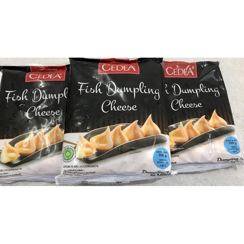 

Cedea Fish Dumpling Cheese 200gr