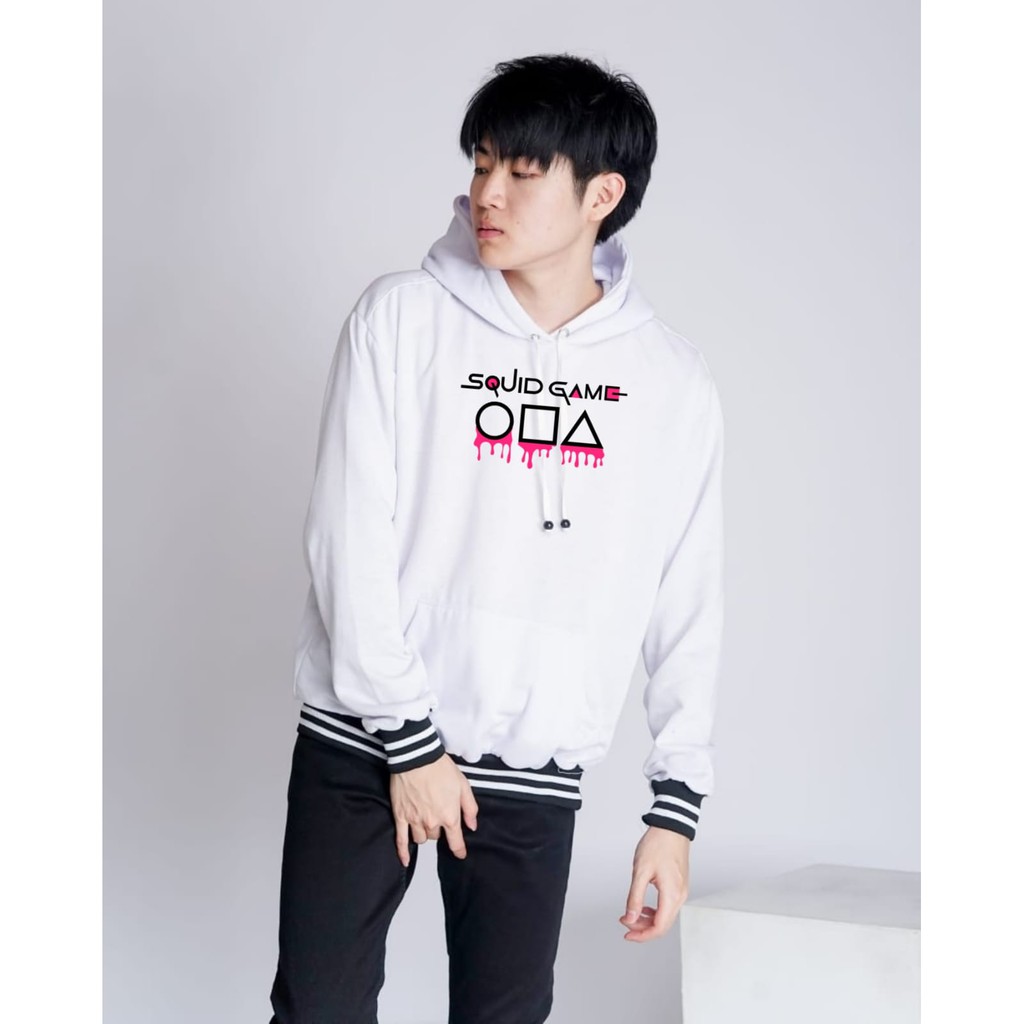 BISA COD / ALIPIO781 - FRONTMAN SQUIDGAME /  netflix / korea / new hot list / game / hoodie pria / kekinian