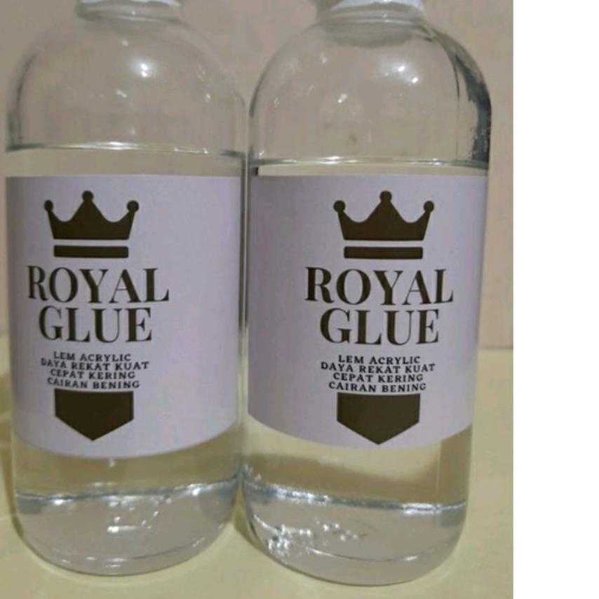 

[V15WW]⭐ Lem akrilik 250ml + suntikan / lem acrylic bening .,,.,.,
