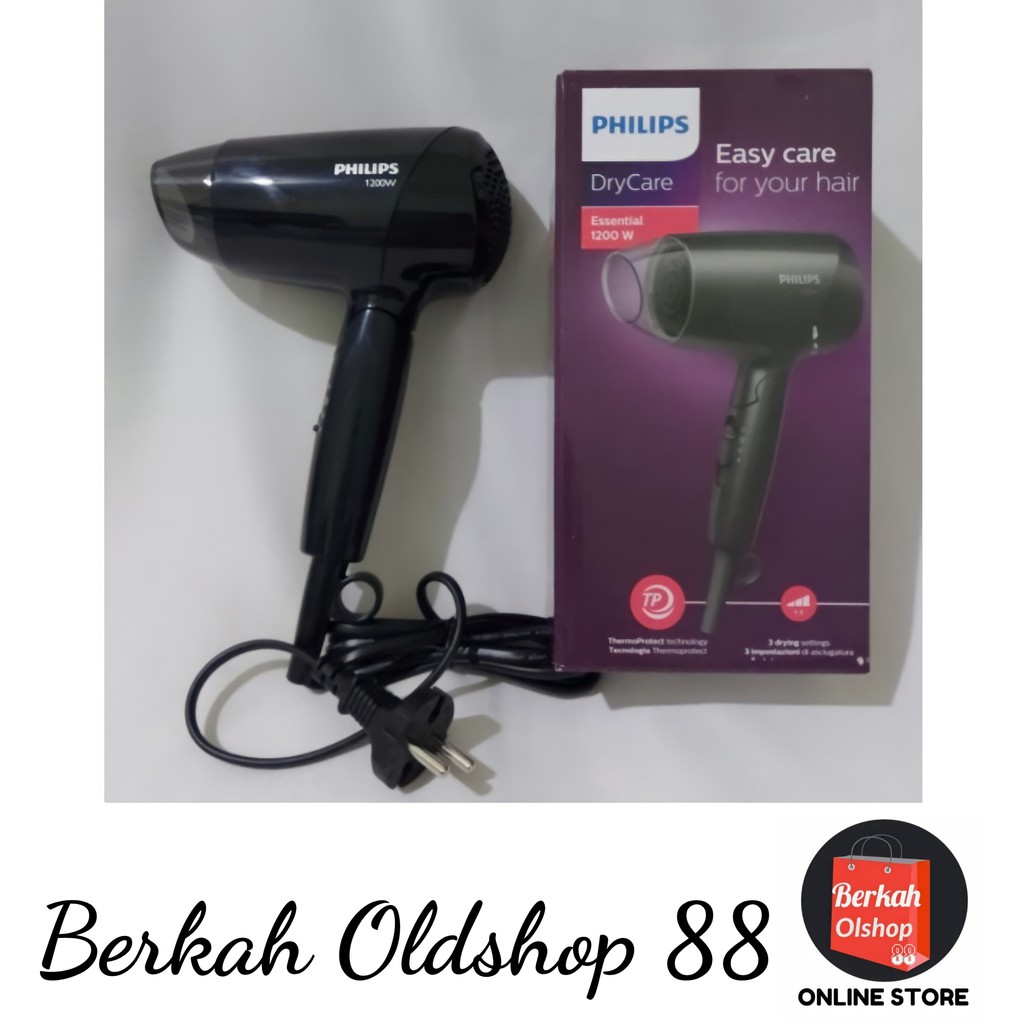 Berkah Oldshop 88 - HAIR DRYER Philips BHC010 / BHC 010 ORIGINAL &amp; GARANSI RESMI