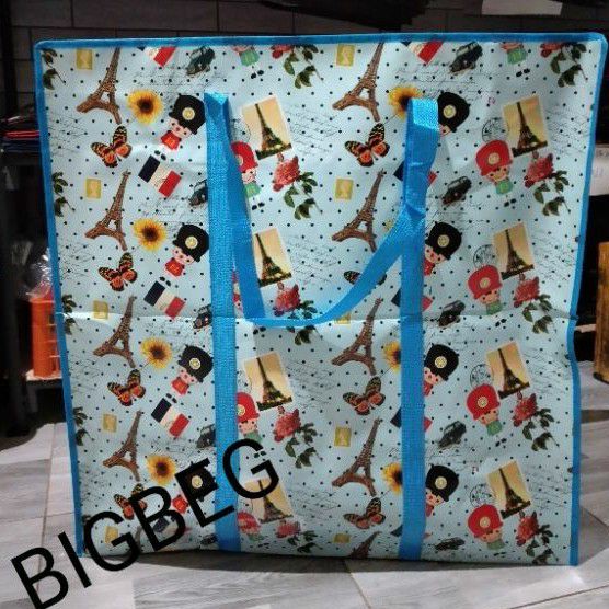 Tas Laundry Belanja Karung Plastik Super Jumbo XXL (70x30x70)Tas Belanja Besar