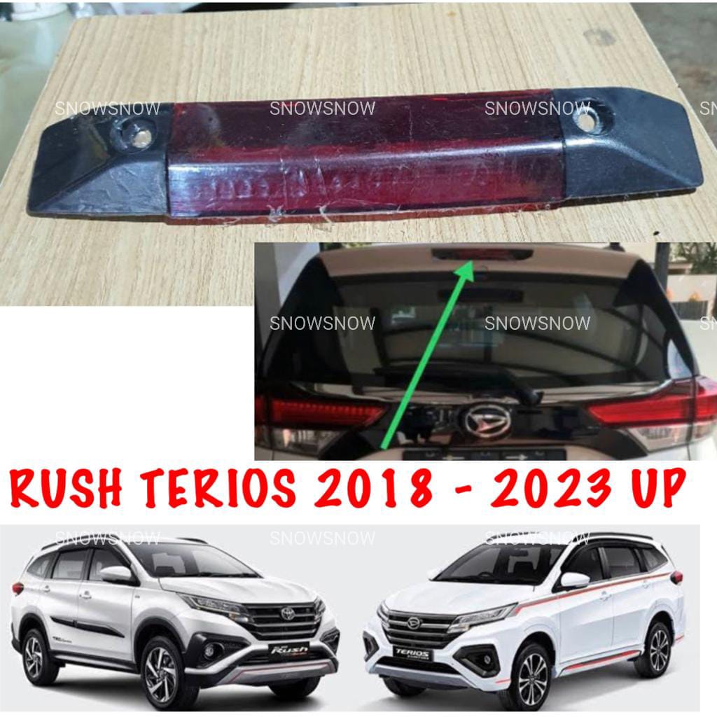 Lampu Spoiler All New Rush Terios 2018 2020 2022 2023 Polos Model Ori