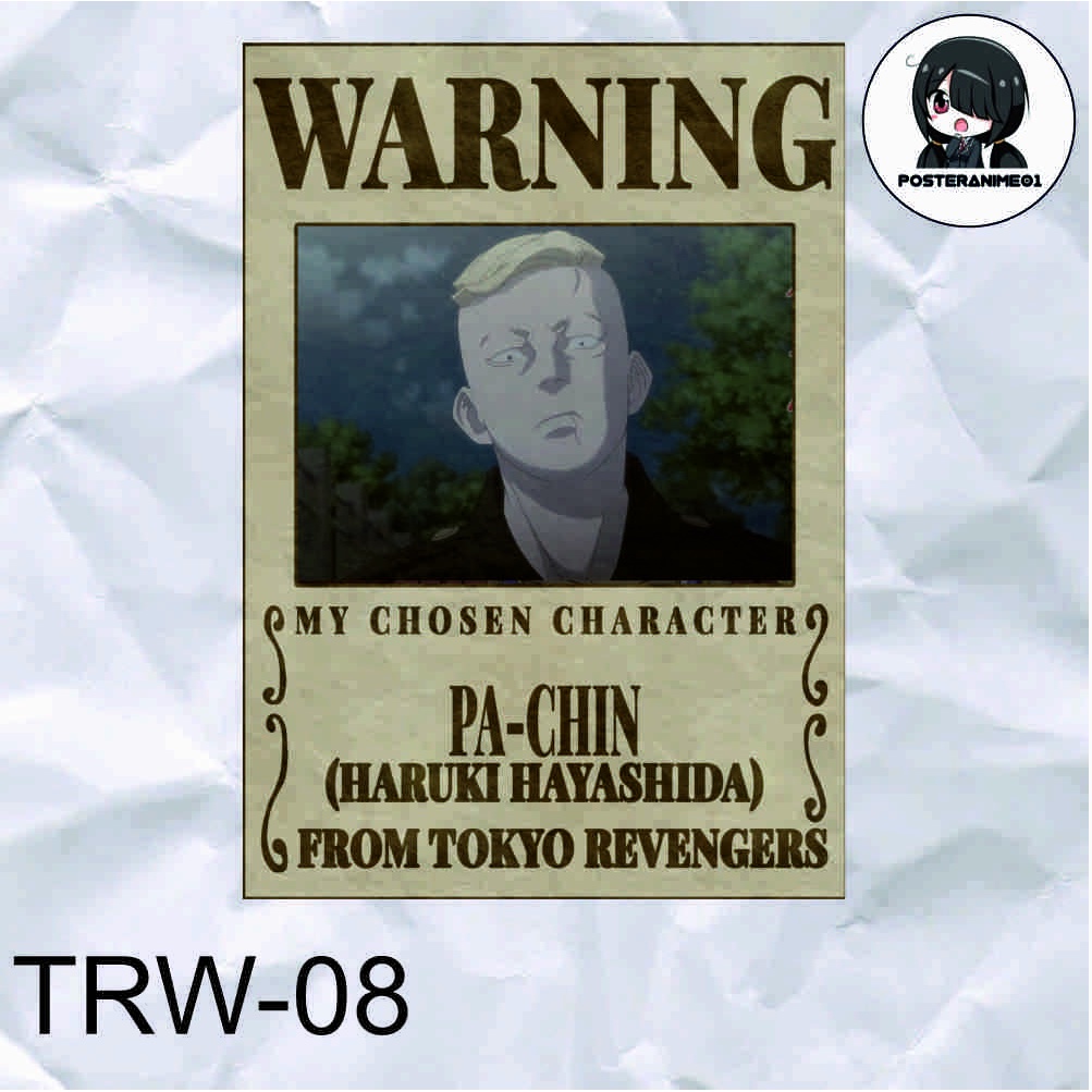 Poster Anime Tokyo Revengers | Poster Anime Tokyo Revengers Warning Aesthetic | DRAKEN | MIKEY | TERLENGKAP-8.PACHIN
