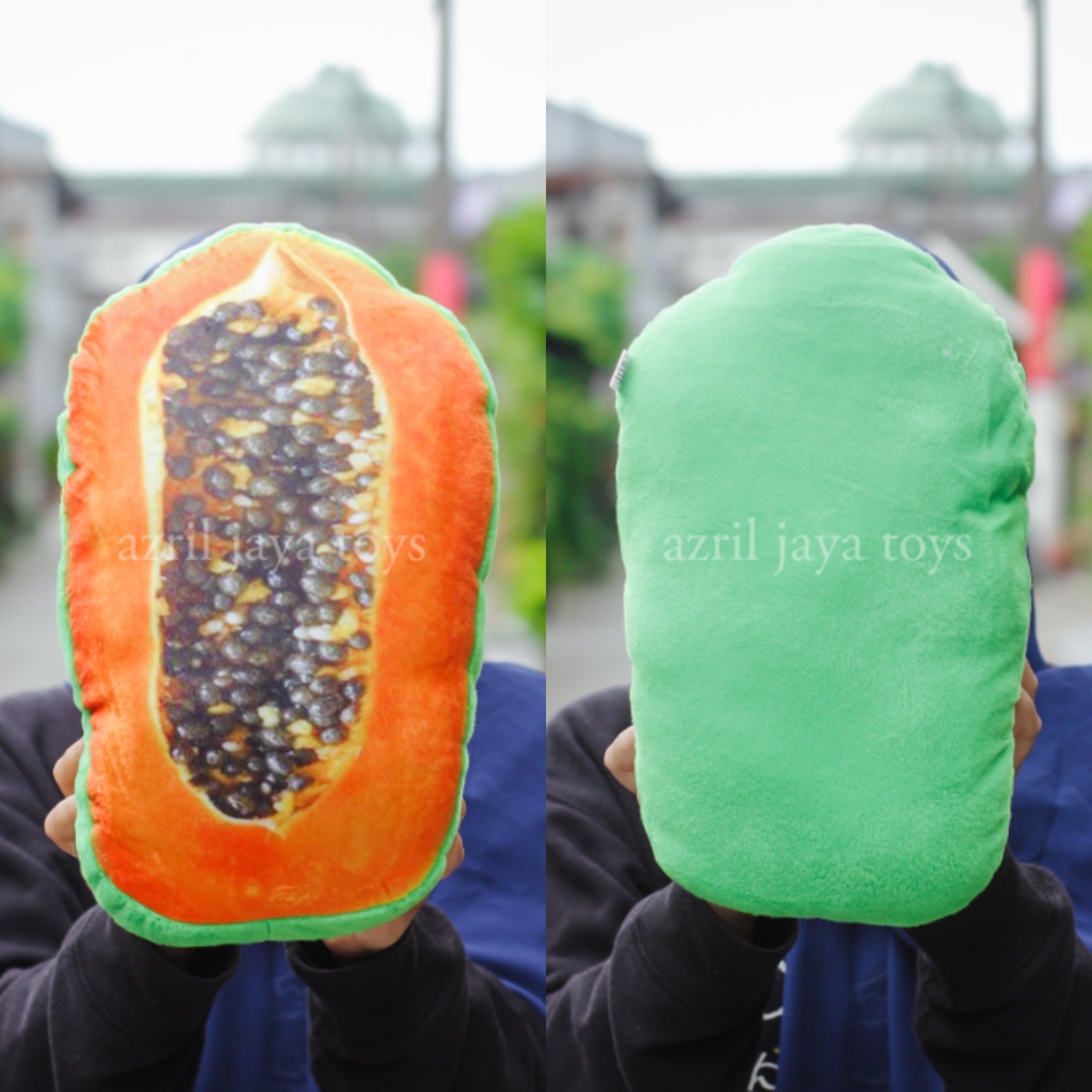 Bantal Sofa Motif Buah Segar/bantal unik