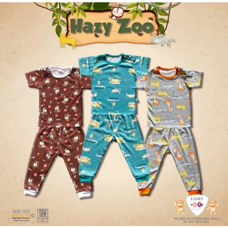 SETELAN OBLONG LIBBY HAZY ZOO