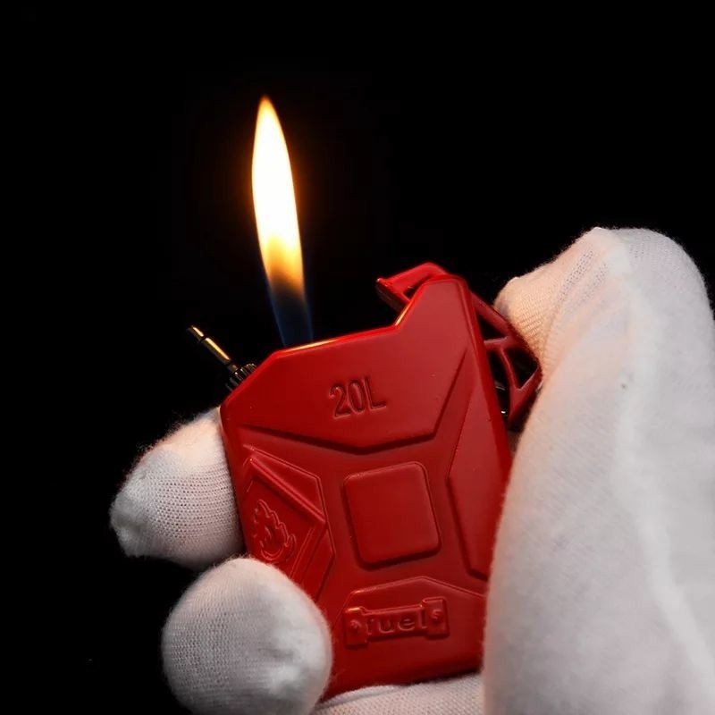 KOREK API PEMANTIK API CLASSIC BENTUK JERIGEN OLI MANCIS UNIK VINTAGE GAS LIGHTER BR81