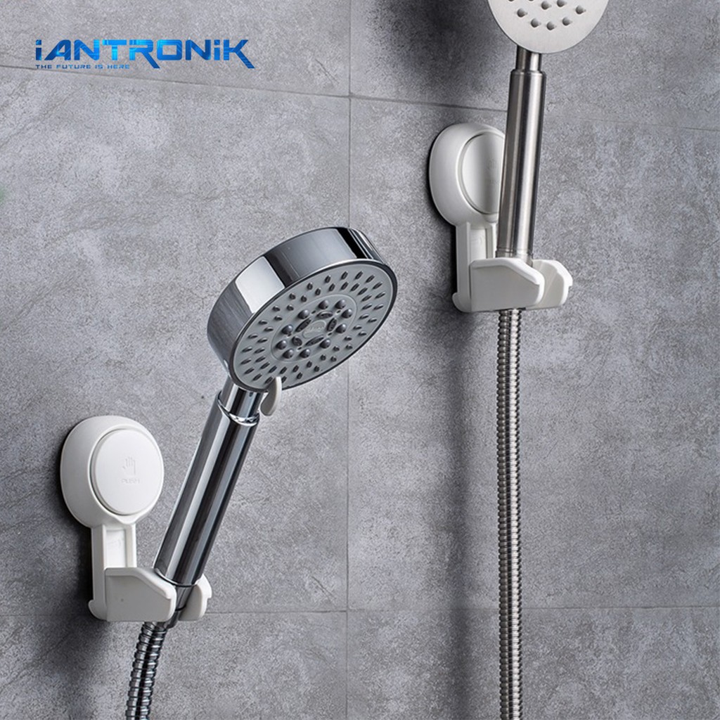 KIYOTE Shower Head Holder Adjustable - Gantungan Sower Mandi Tempel