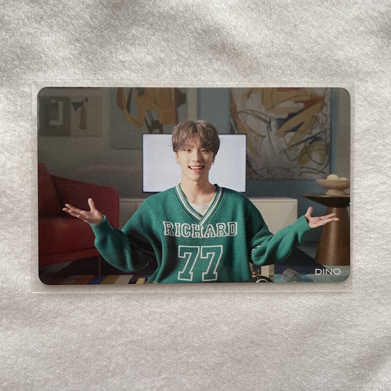 SEVENTEEN HMV Jepang Hitorijanai Landscape Dino PC Photocard