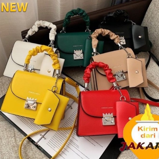 (2PC BISA IKG)GTBI99885628 New Arrival  !!!  Tas Selempang  Tas Wanita Import  Premium Terbaru