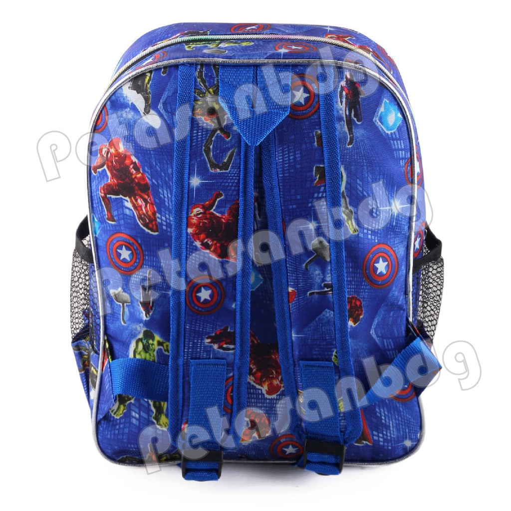 PTS - Ransel Sekolah Anak Cowo / Laki Laki Karakter - EXTRA - THE FORBIDDEN   - RANSEL LED - LED BACKPACK + BOTOL